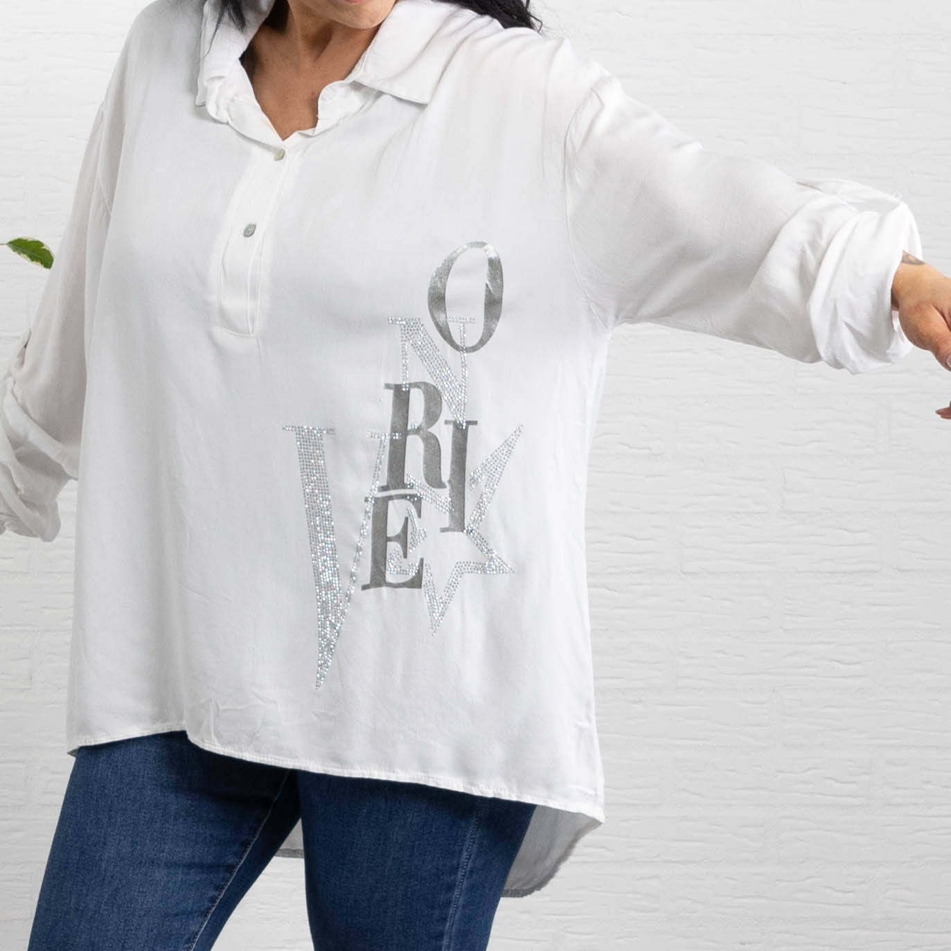 Jordan overdel, Hvid