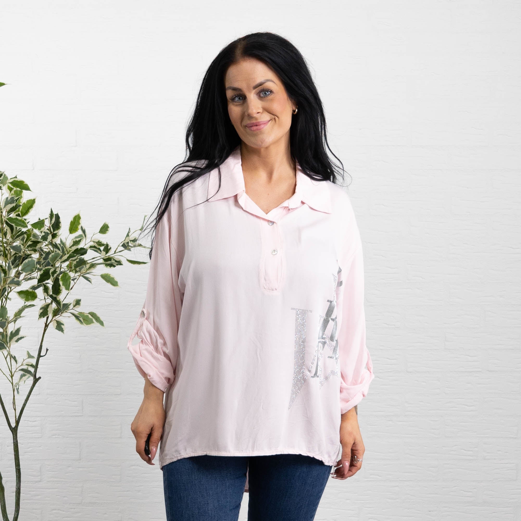 Jordan overdel, Lyserød