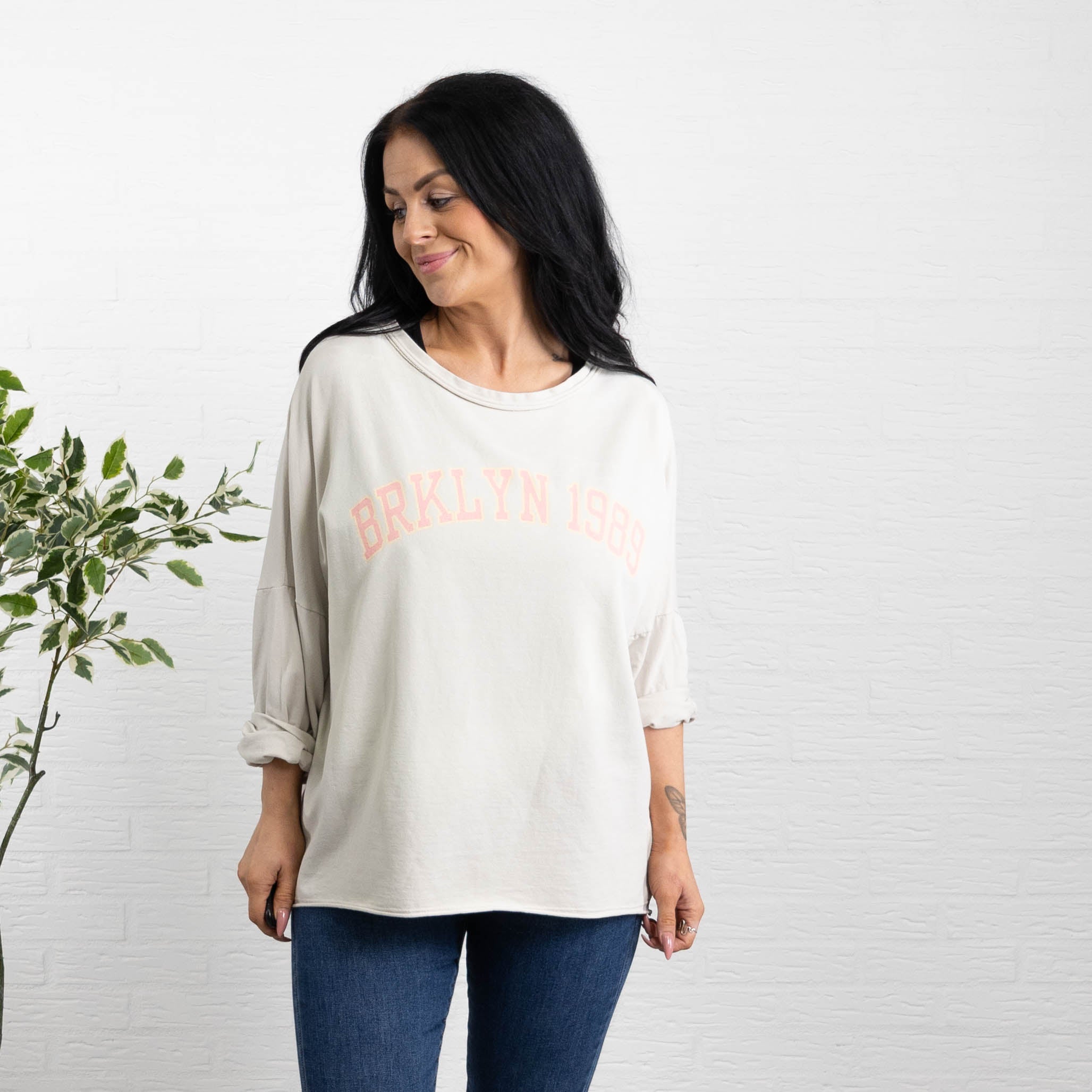 Brklyn sweatshirt, Beige