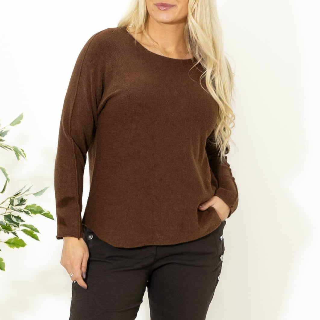 Klara rundhals strik, Choko