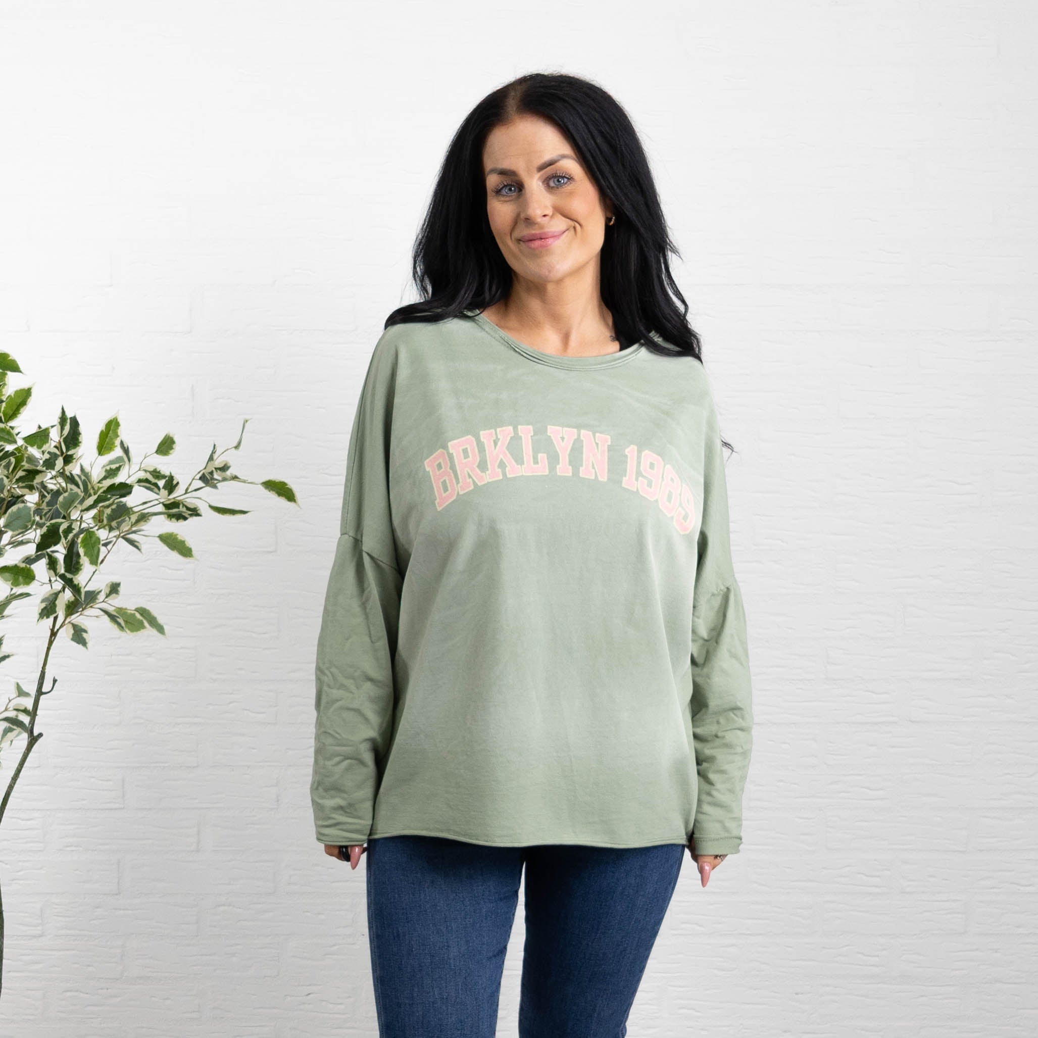 Brklyn sweatshirt, Khaki