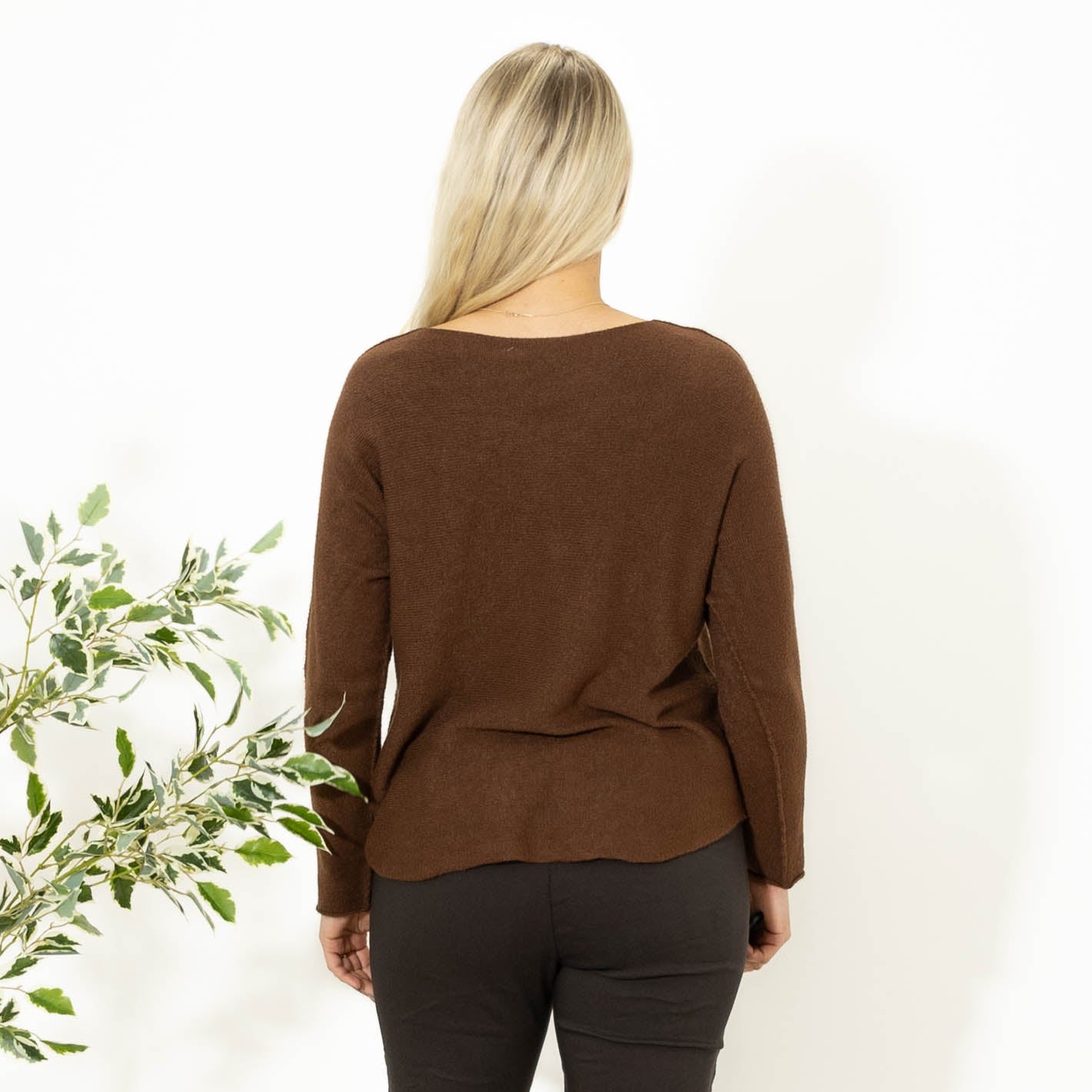 Klara rundhals strik, Choko