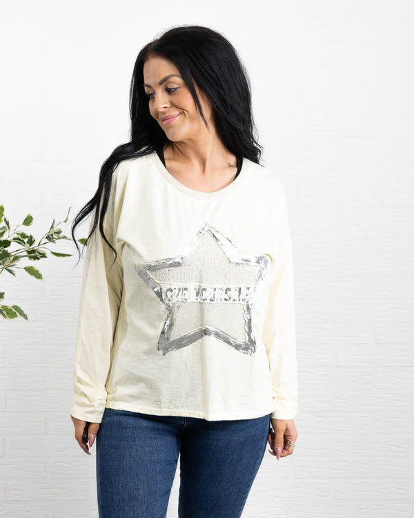 Arianna t-shirt, Gul