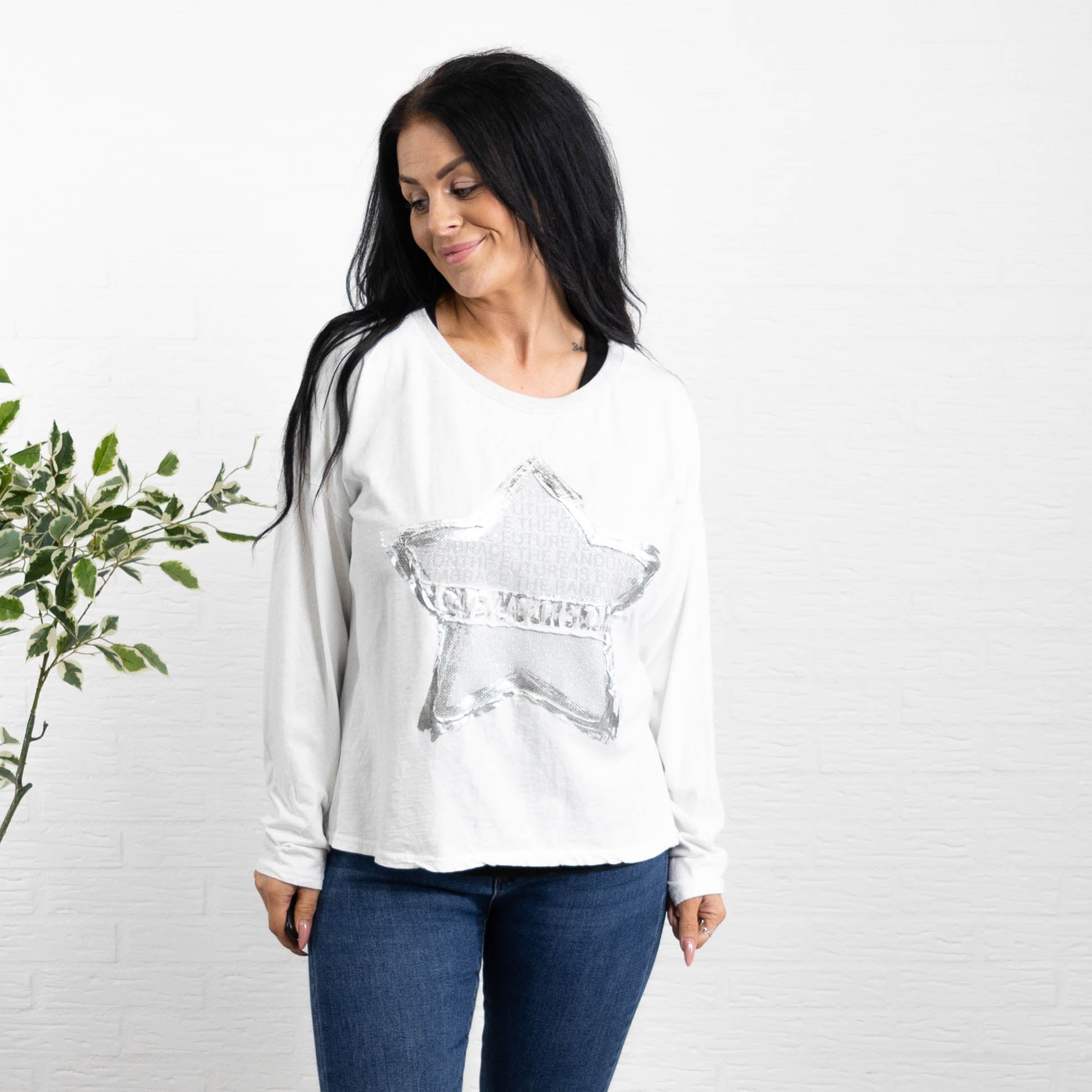 Arianna t-shirt, Hvid
