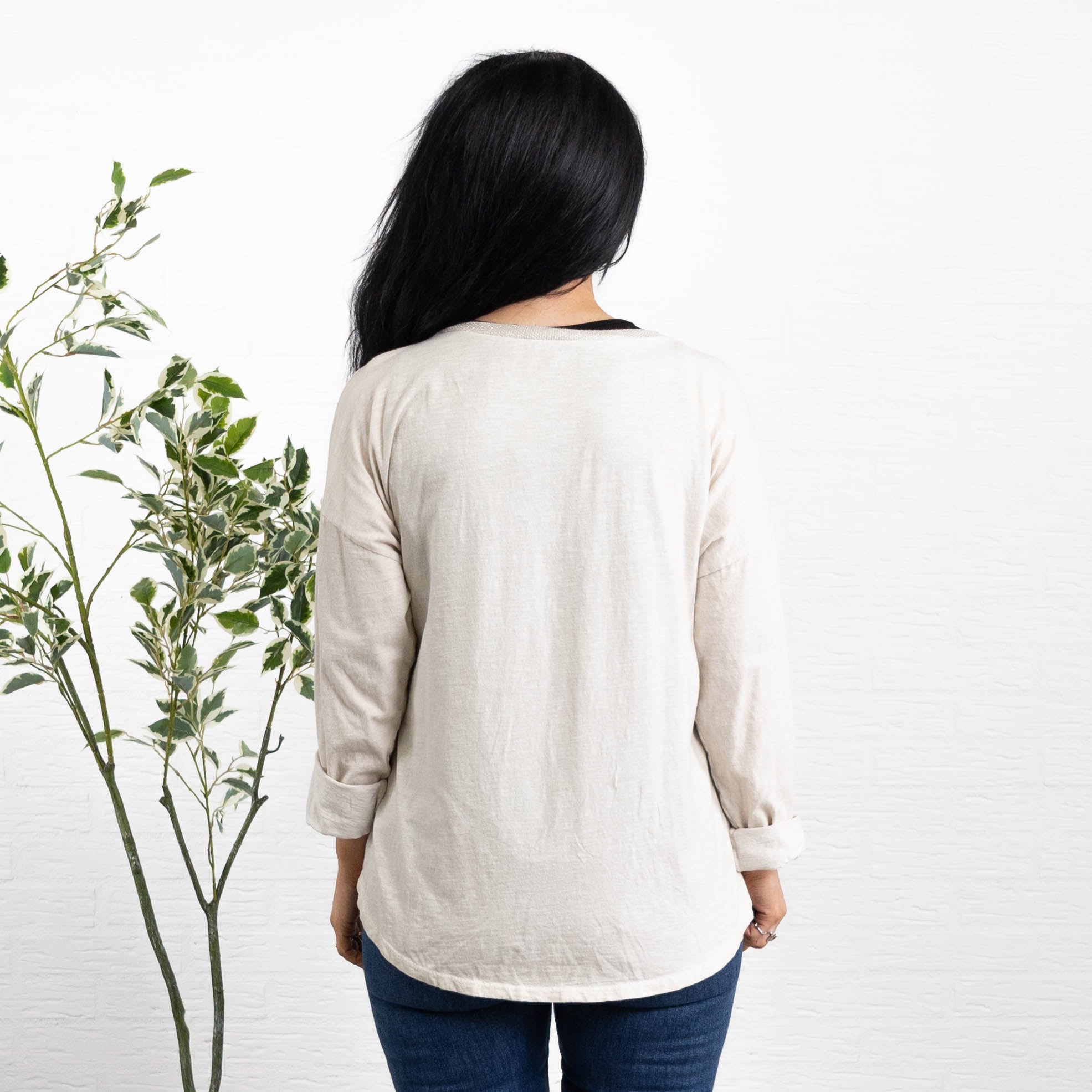 Arianna t-shirt, Beige