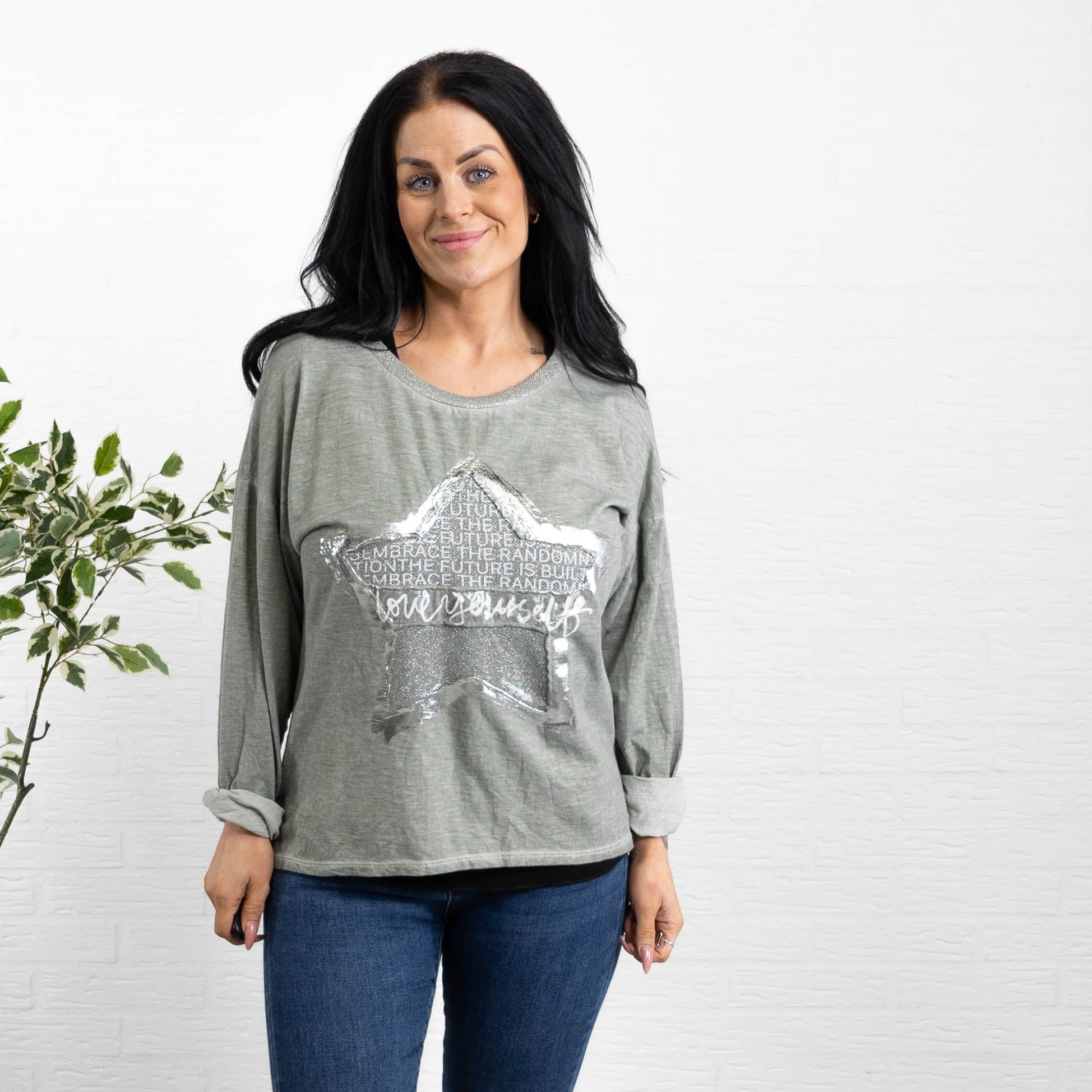 Arianna t-shirt, Khaki