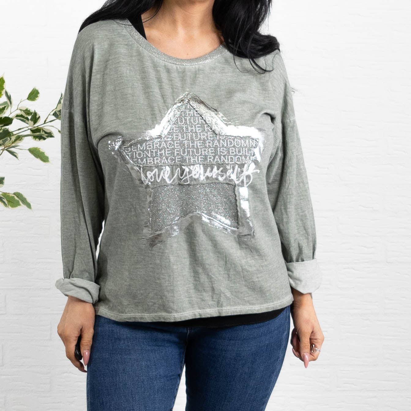 Arianna t-shirt, Khaki