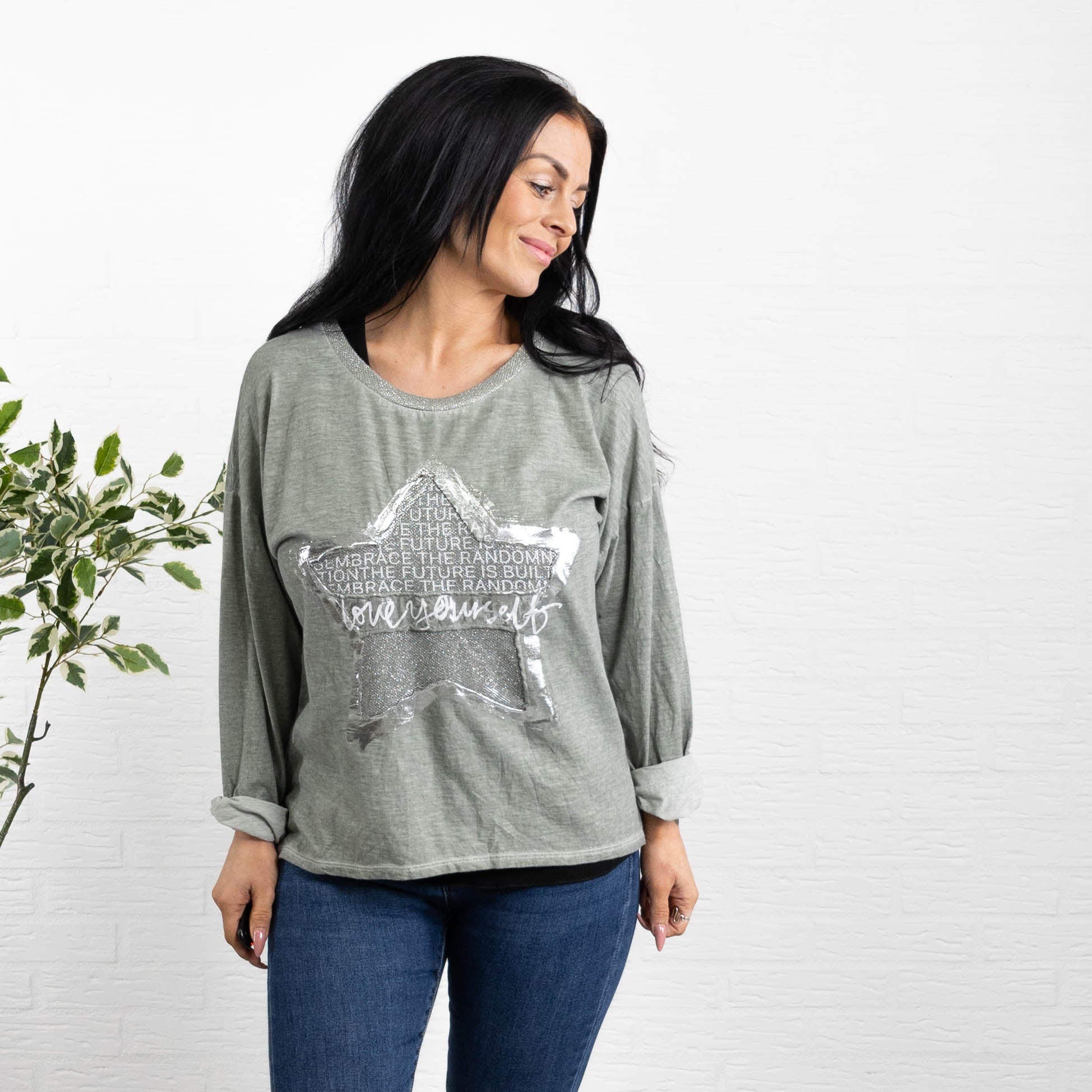 Arianna t-shirt, Khaki