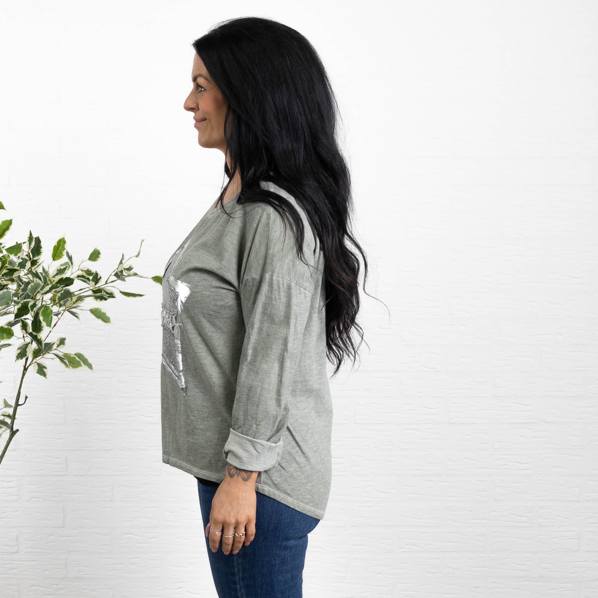 Arianna t-shirt, Khaki