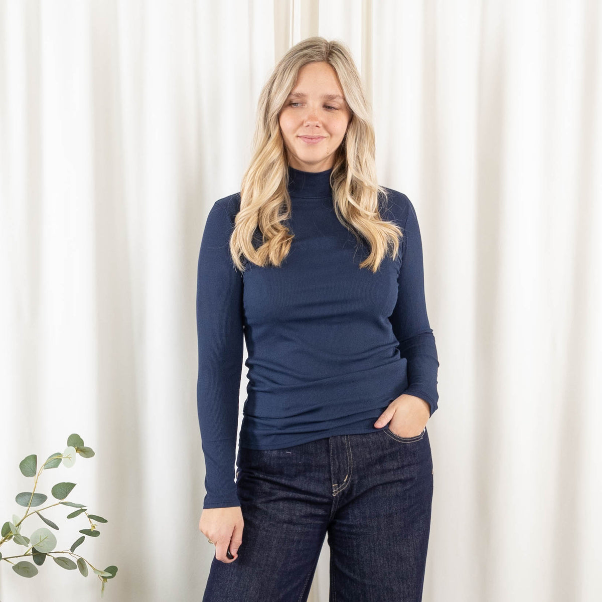 Nelly t-shirt, Navy