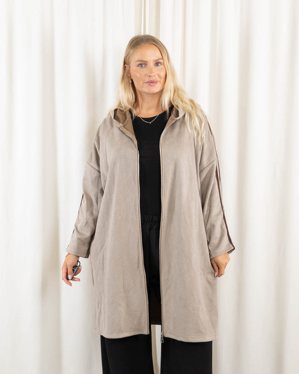Lola cardigan, Taupe