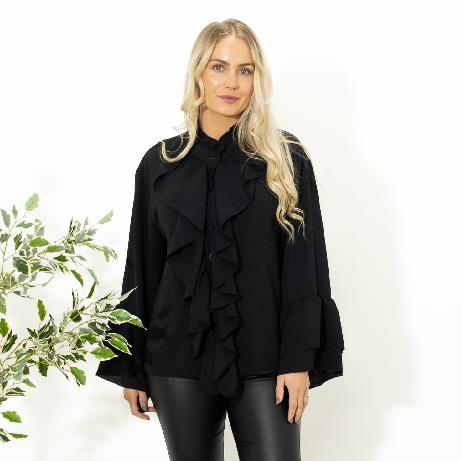 Kali flæseskjorte, Sort