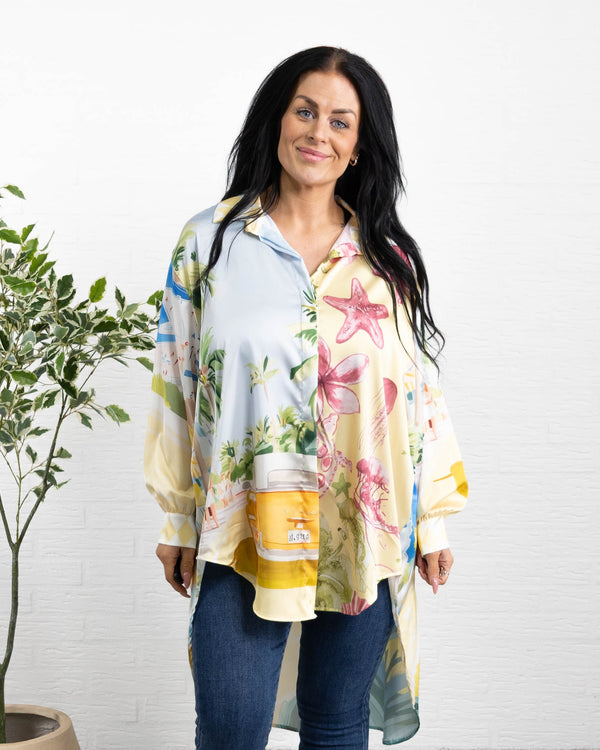 Tina skjorte, Gul