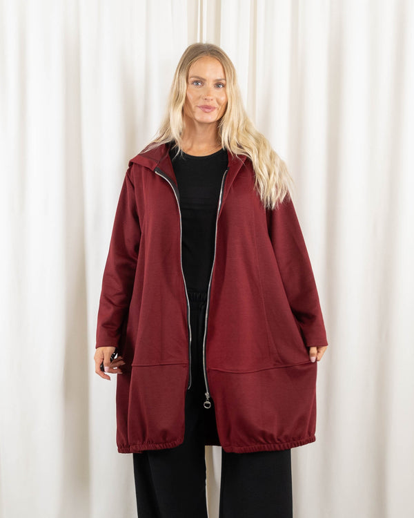 Ashlyn sweatshirt, Bordeaux