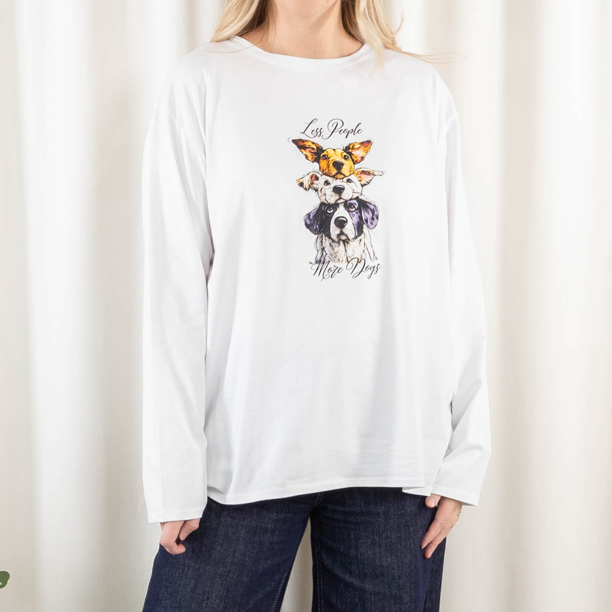 Fupmager t-shirt, Hvid