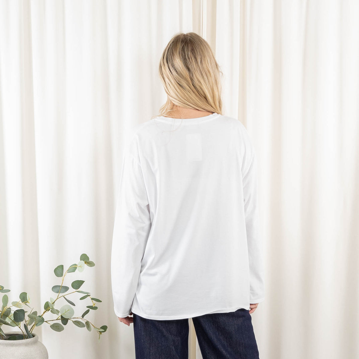 Fupmager t-shirt, Hvid