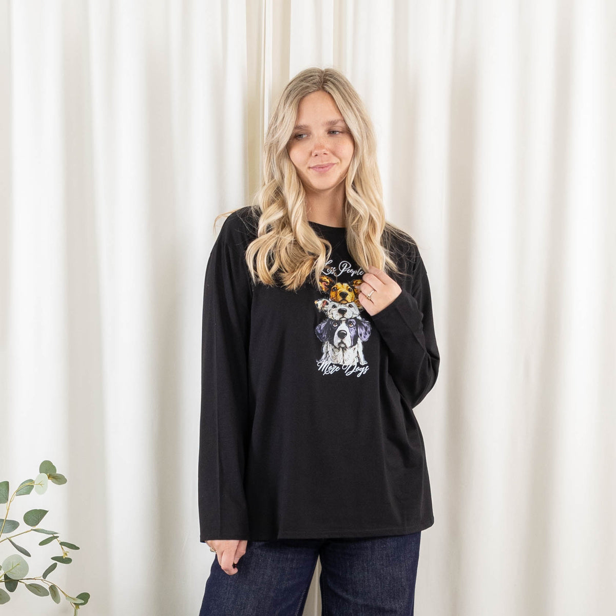 Fupmager t-shirt, Sort