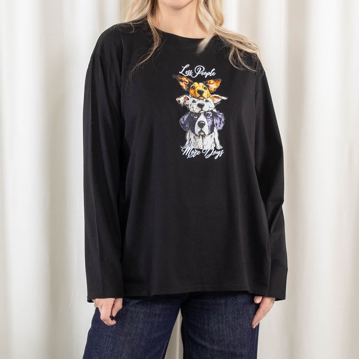 Fupmager t-shirt, Sort