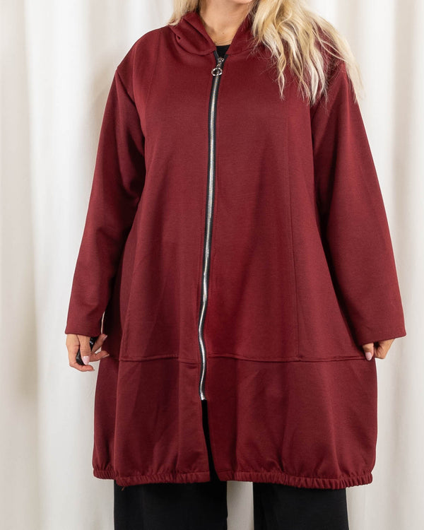 Ashlyn sweatshirt, Bordeaux