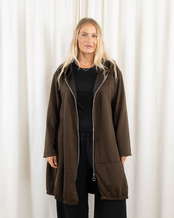 Ashlyn sweatshirt, Choko