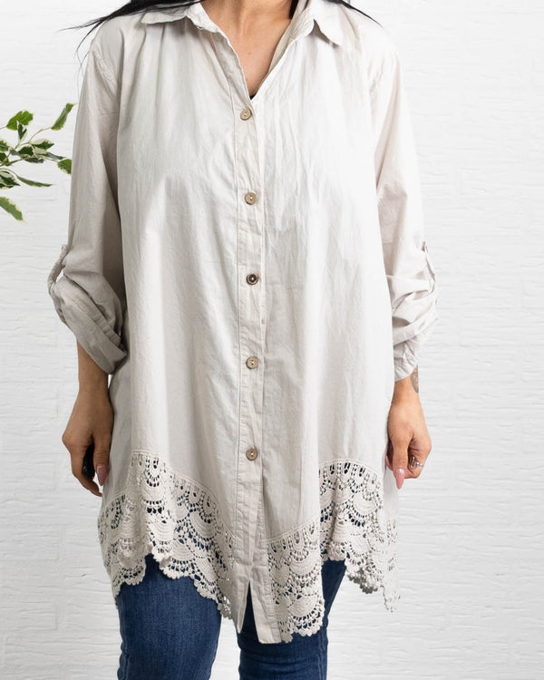 Kelly tunika, Beige