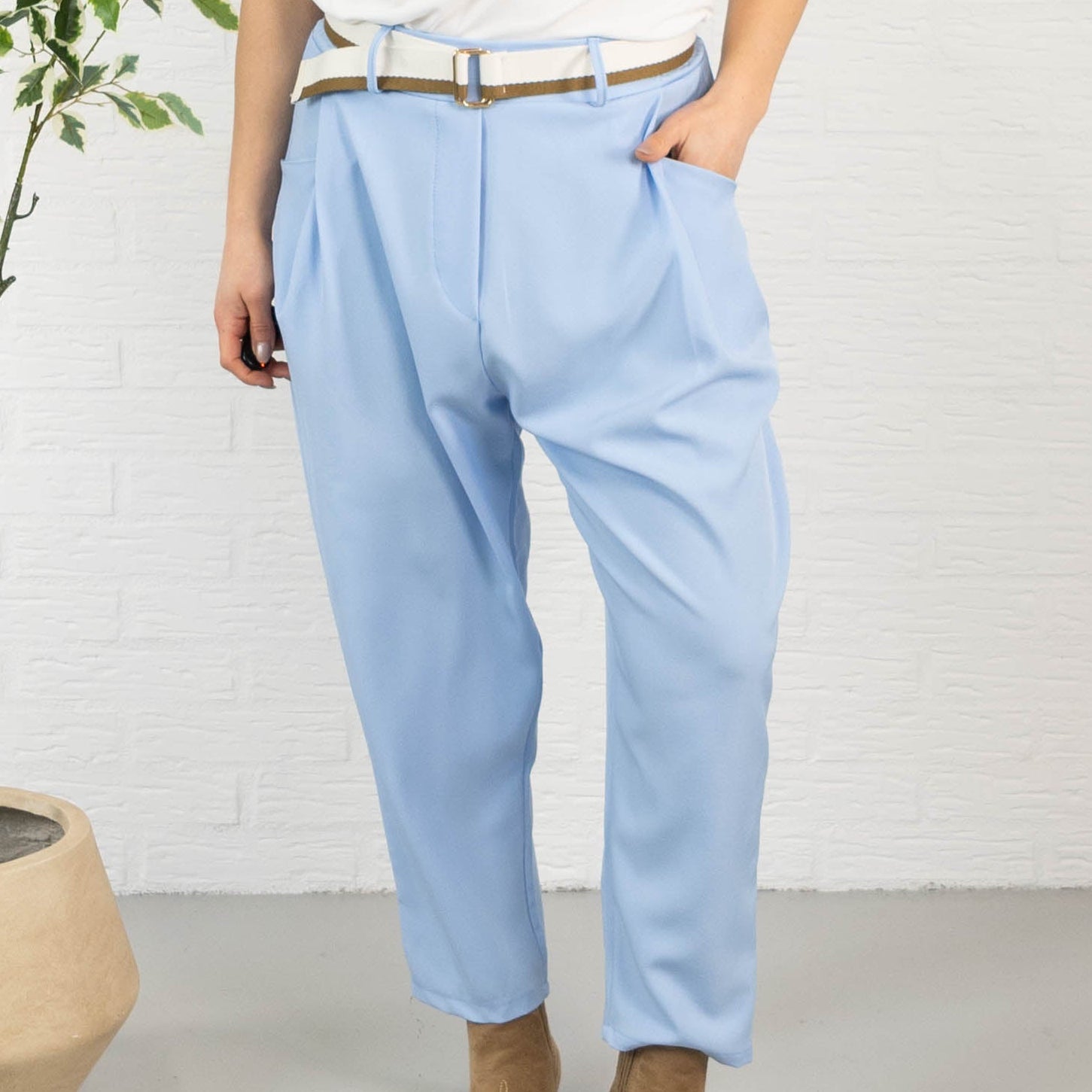 Ashlee bukser, Lyseblå