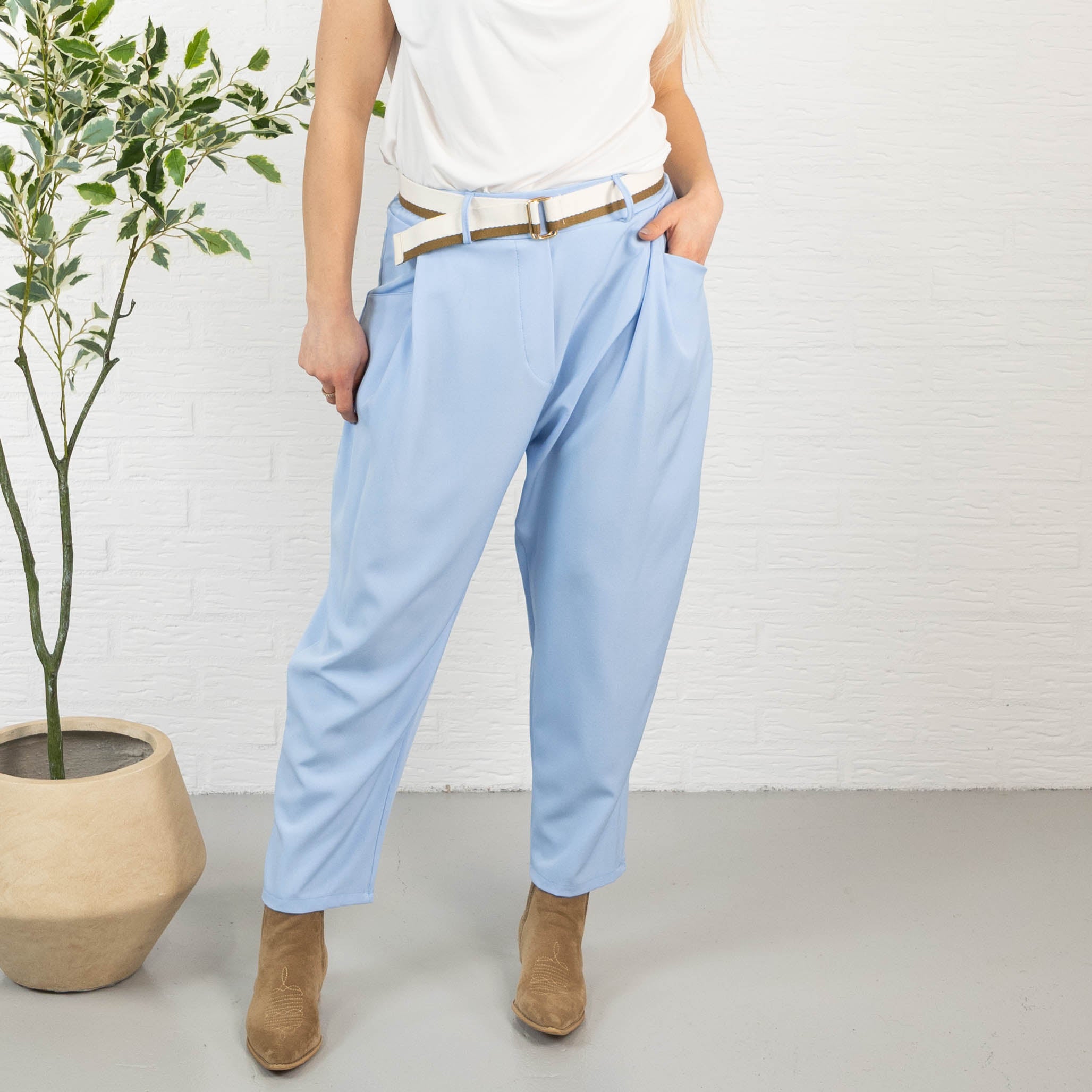 Ashlee bukser, Lyseblå