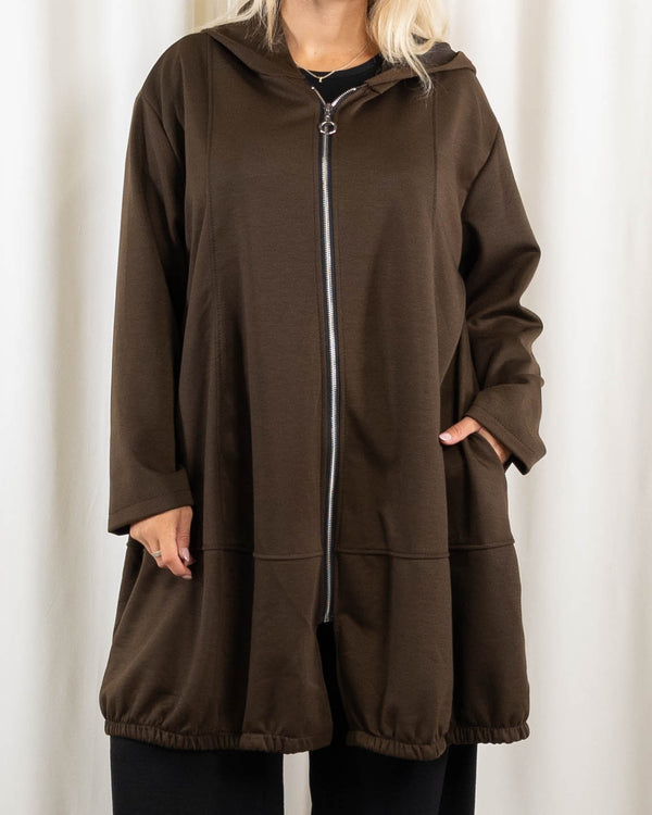 Ashlyn sweatshirt, Choko