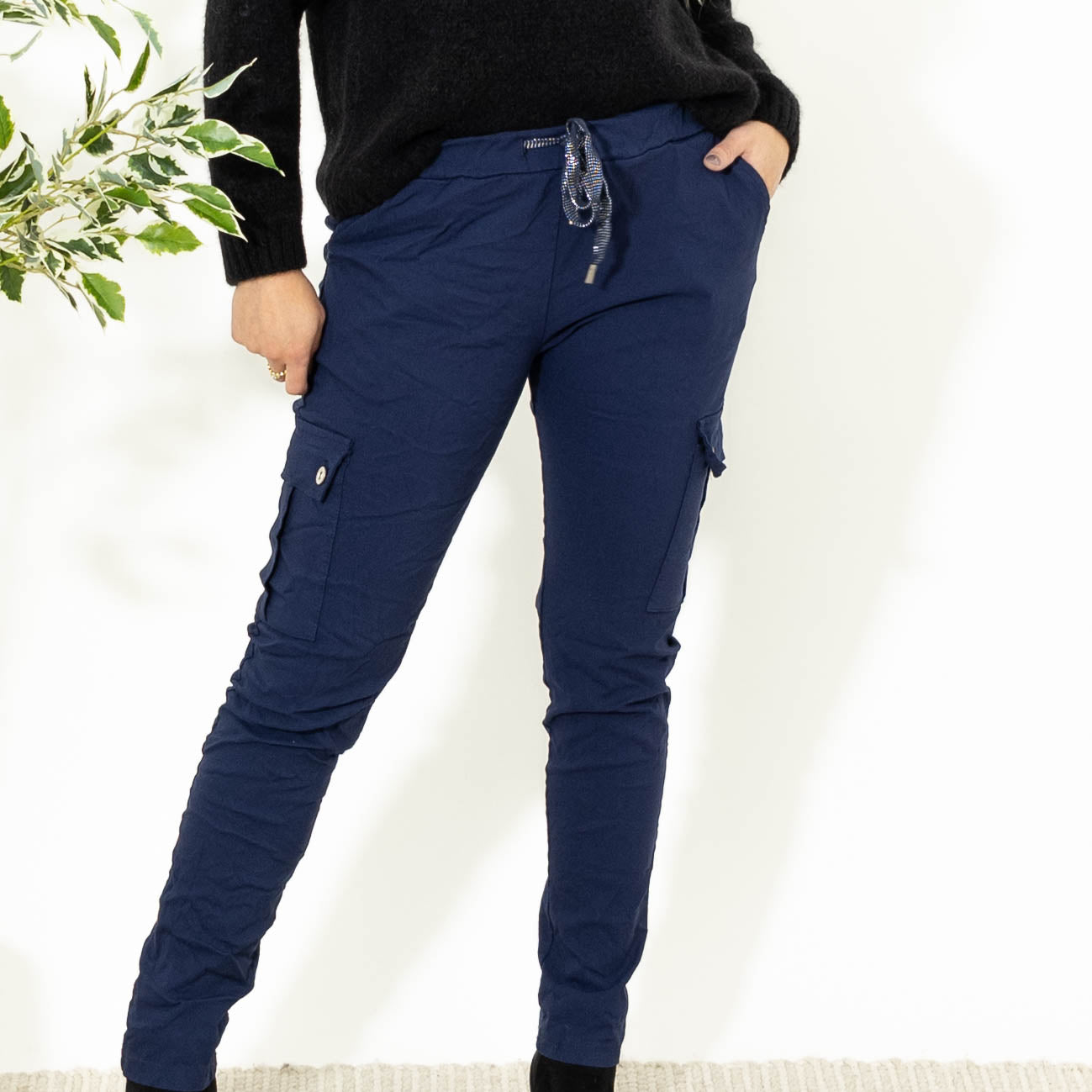 Cassie cargo bukser, Navy