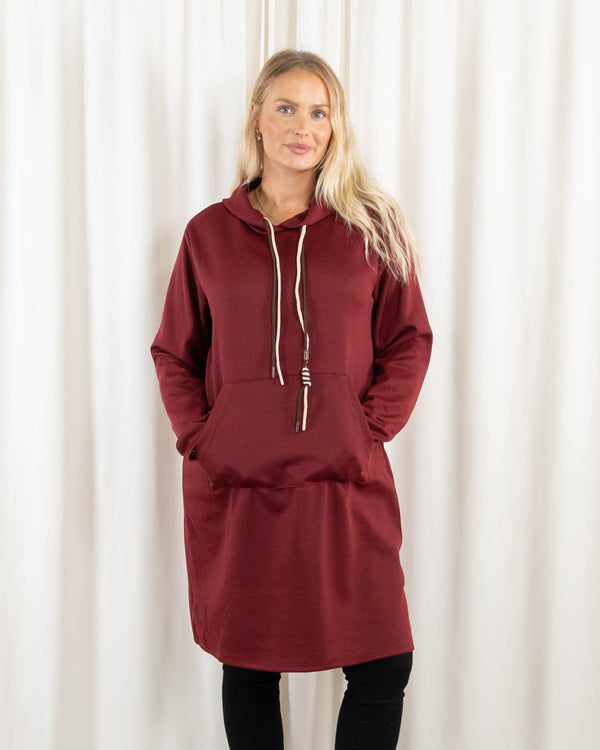Selina sweatshirt, Bordeaux