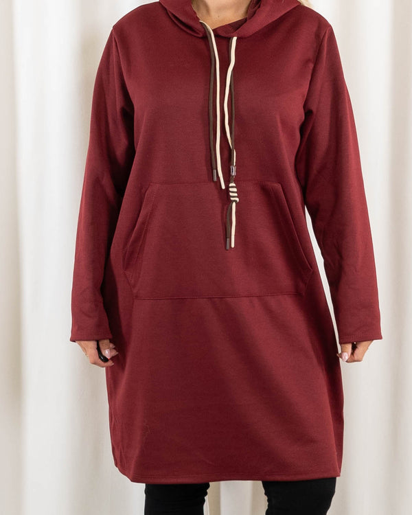 Selina sweatshirt, Bordeaux