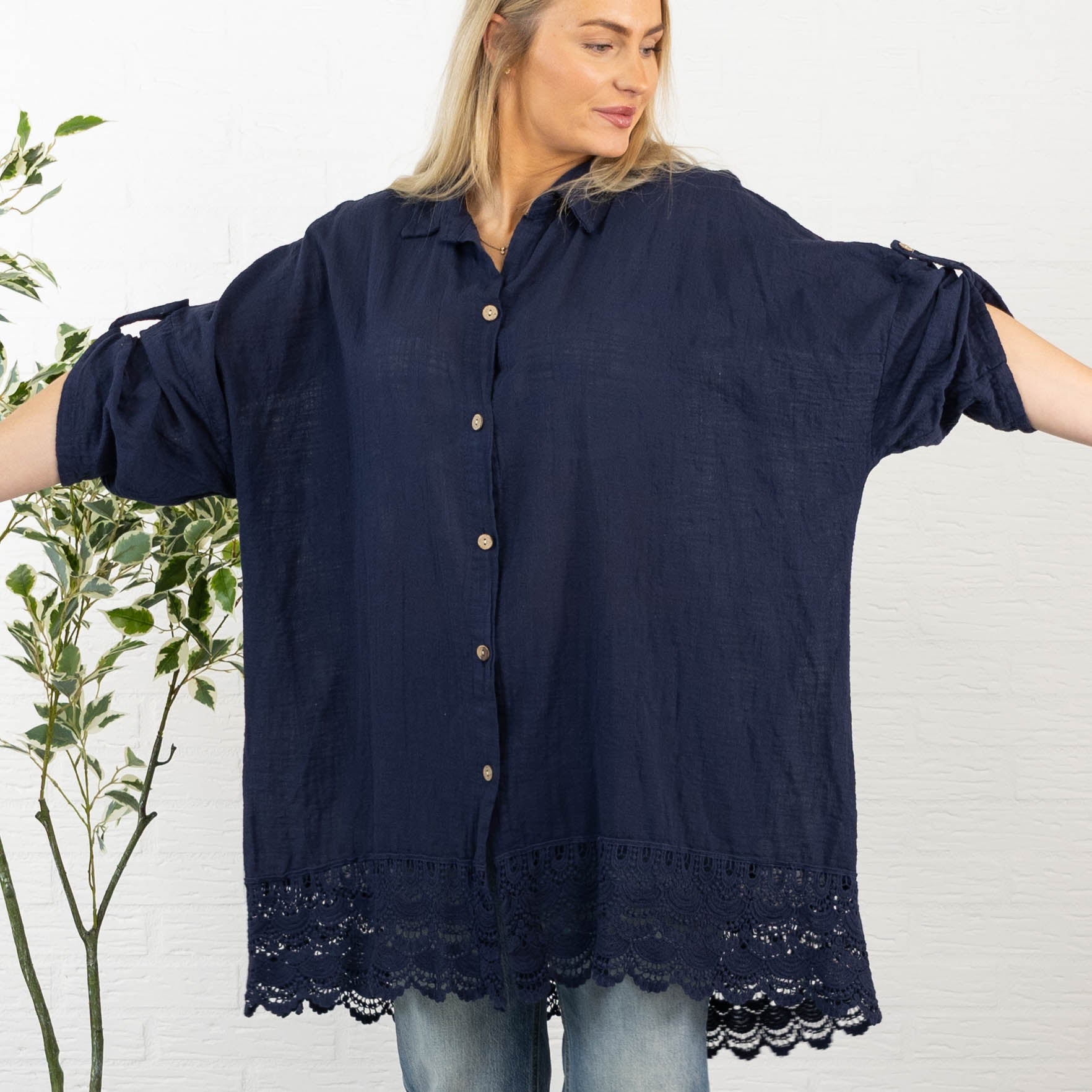 Rebecca tunika, Navy