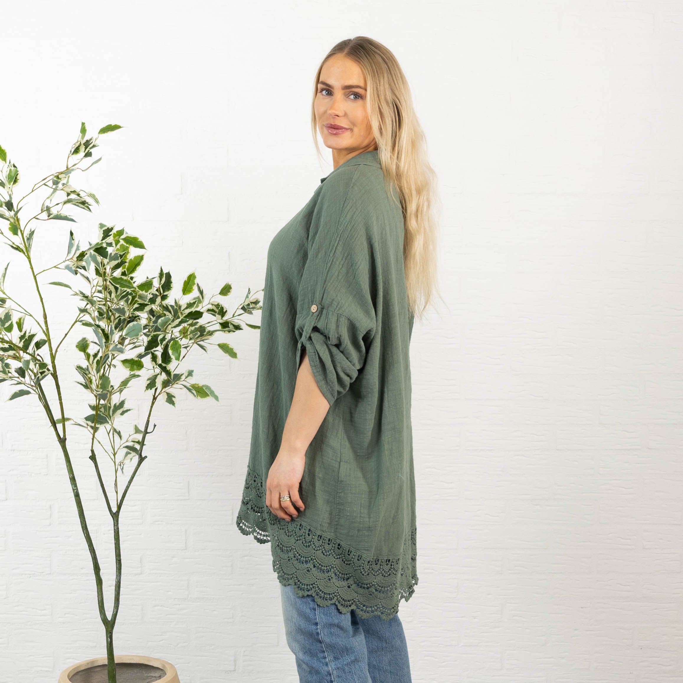 Rebecca tunika, Khaki