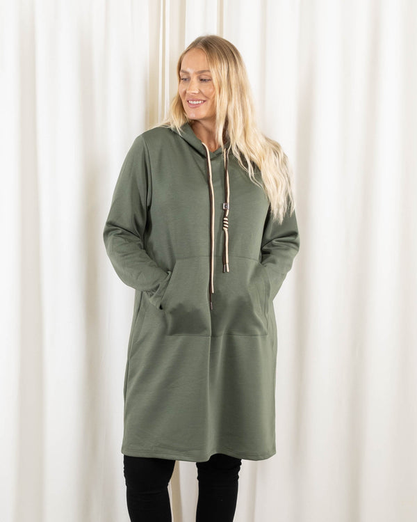 Selina sweatshirt, Khaki