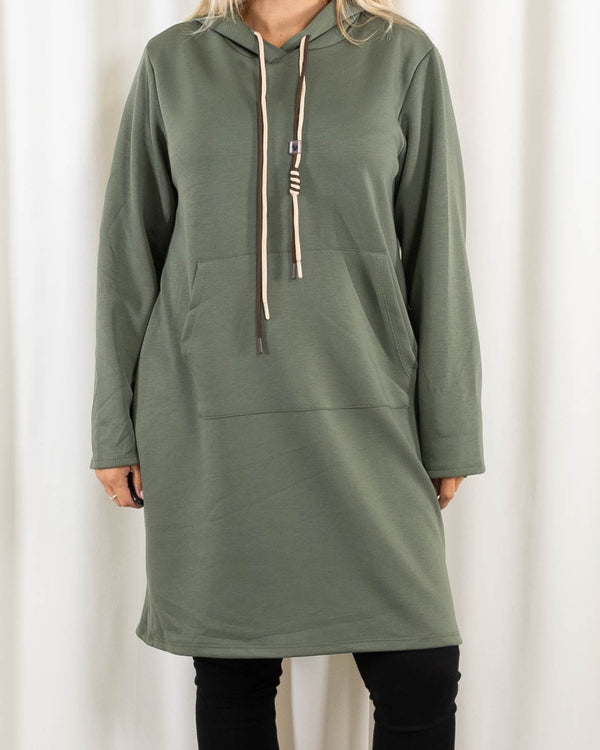Selina sweatshirt, Khaki