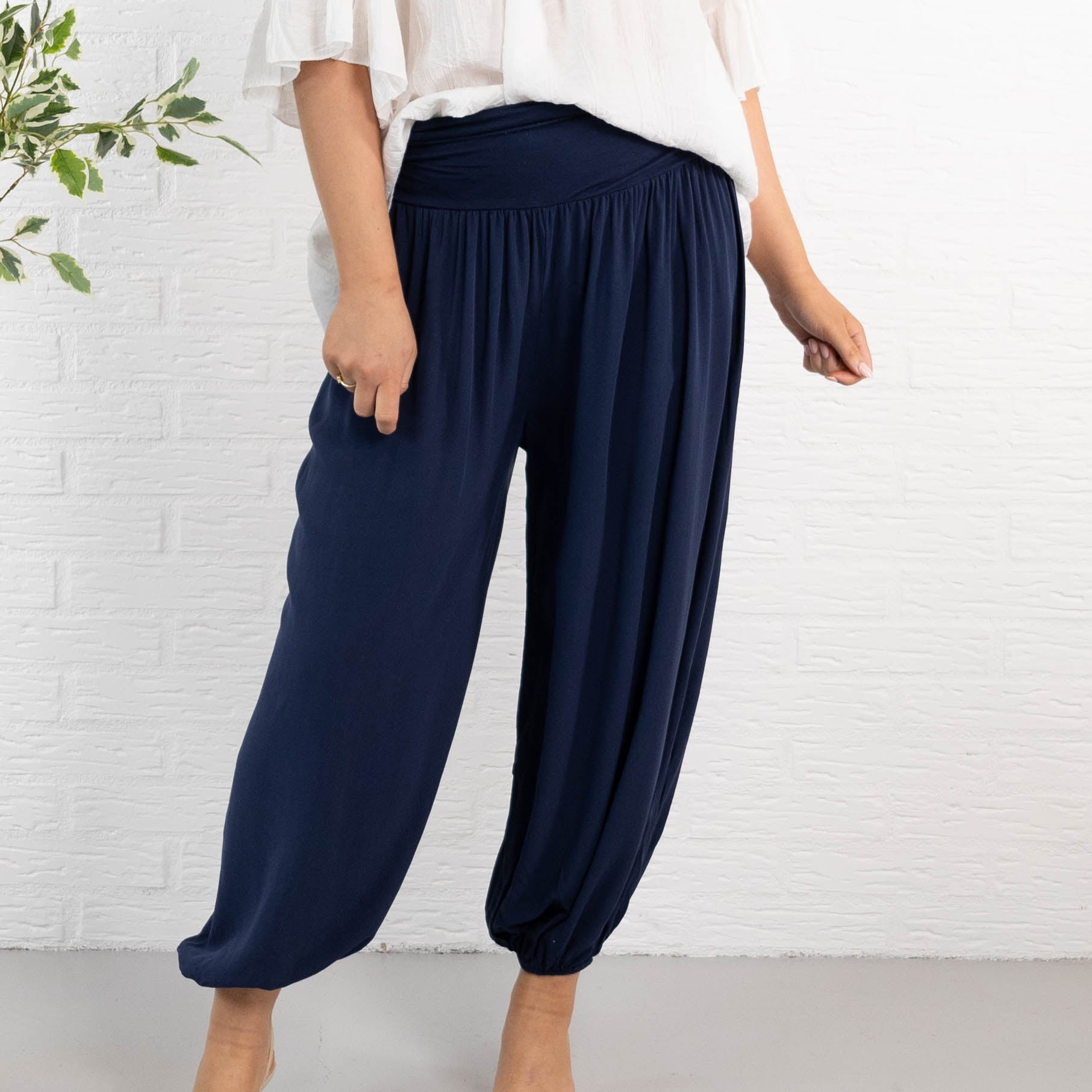 Jasmin haremsbukser, Navy