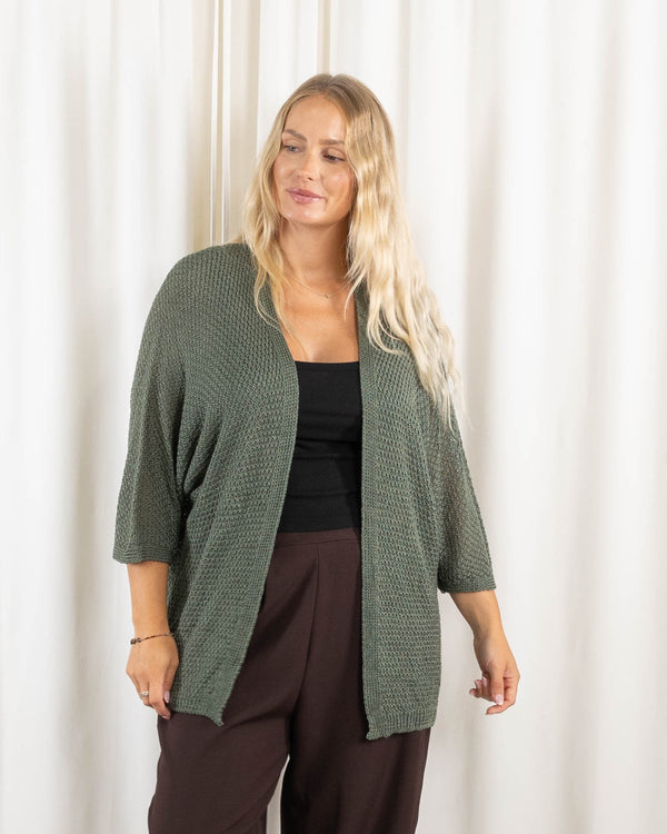 Lise cardigan, Khaki
