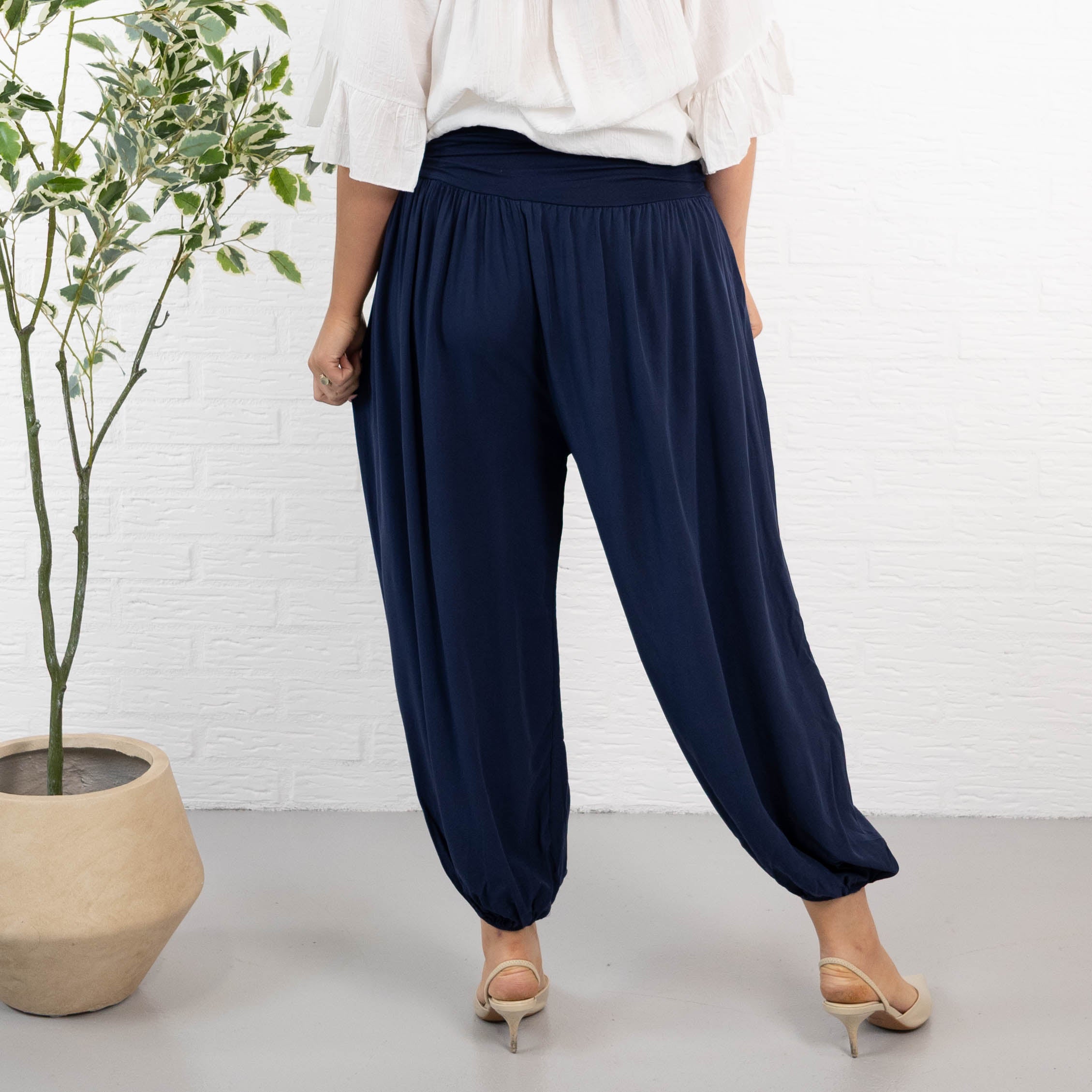 Jasmin haremsbukser, Navy