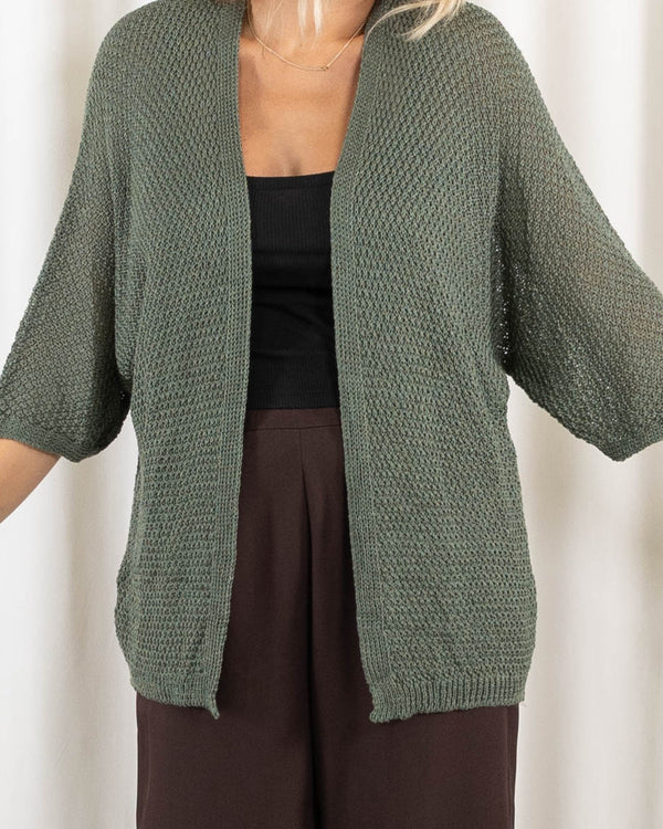 Lise cardigan, Khaki