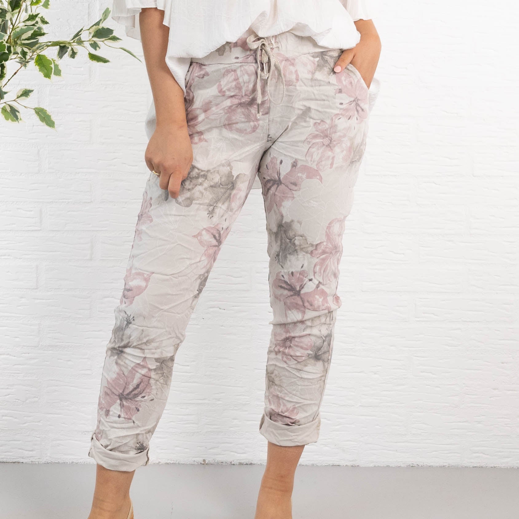 Hariet bukser, Beige