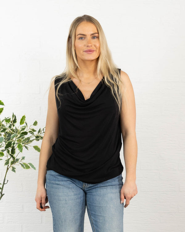 Melissa top, Sort