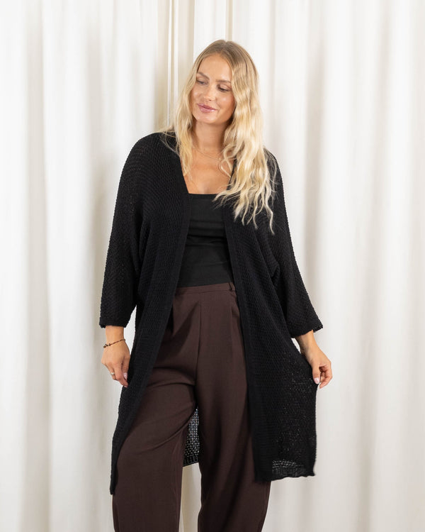 Ninni cardigan, Sort