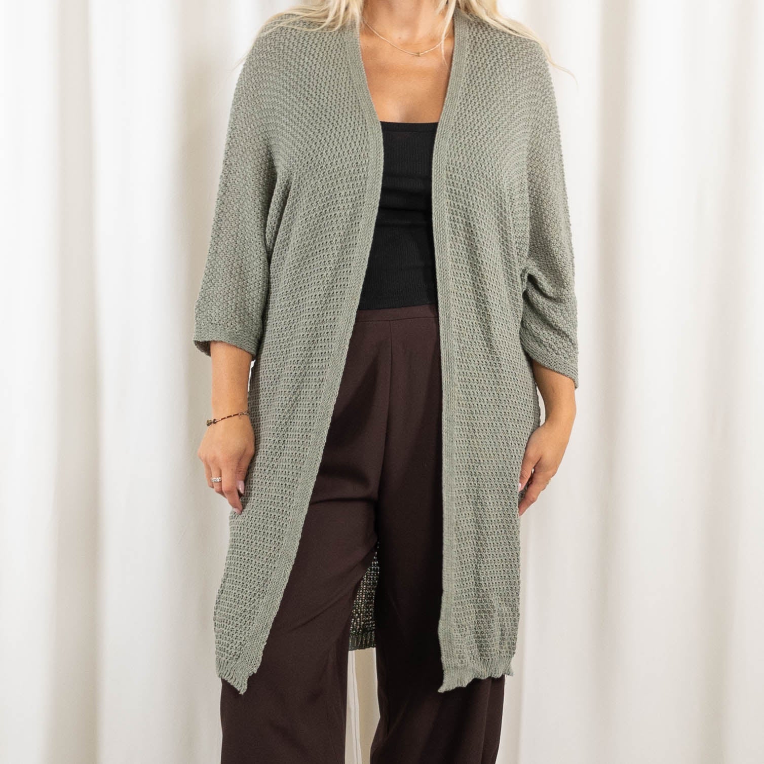 Ninni cardigan, Khaki