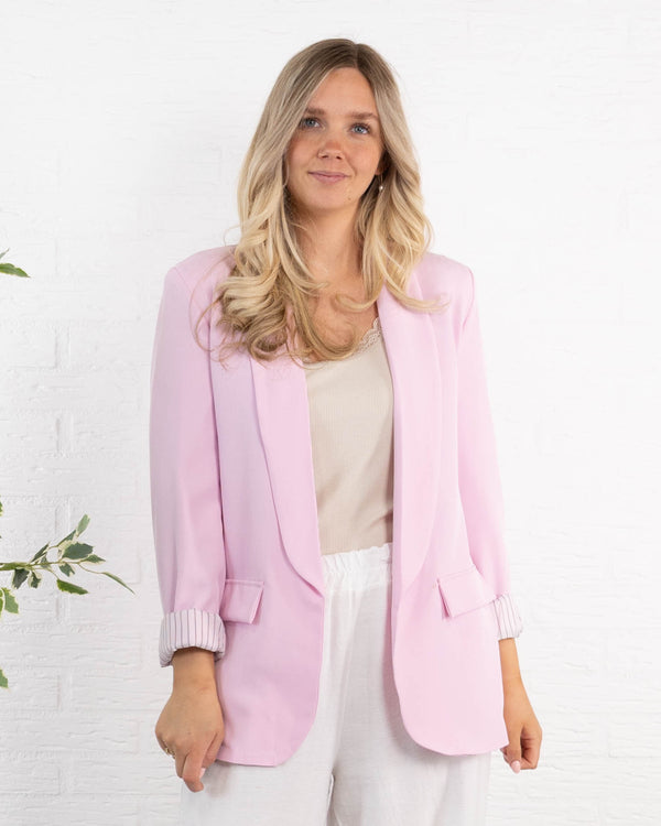 Ella blazer, Lyserød