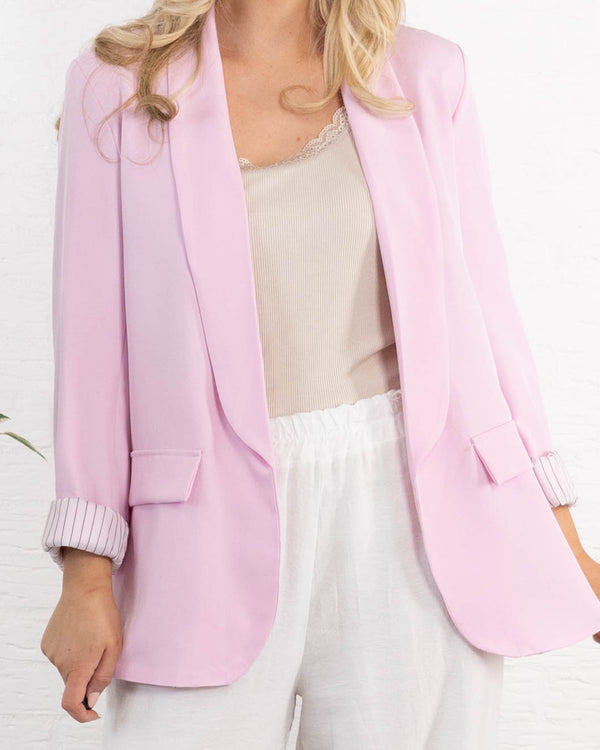 Ella blazer, Lyserød