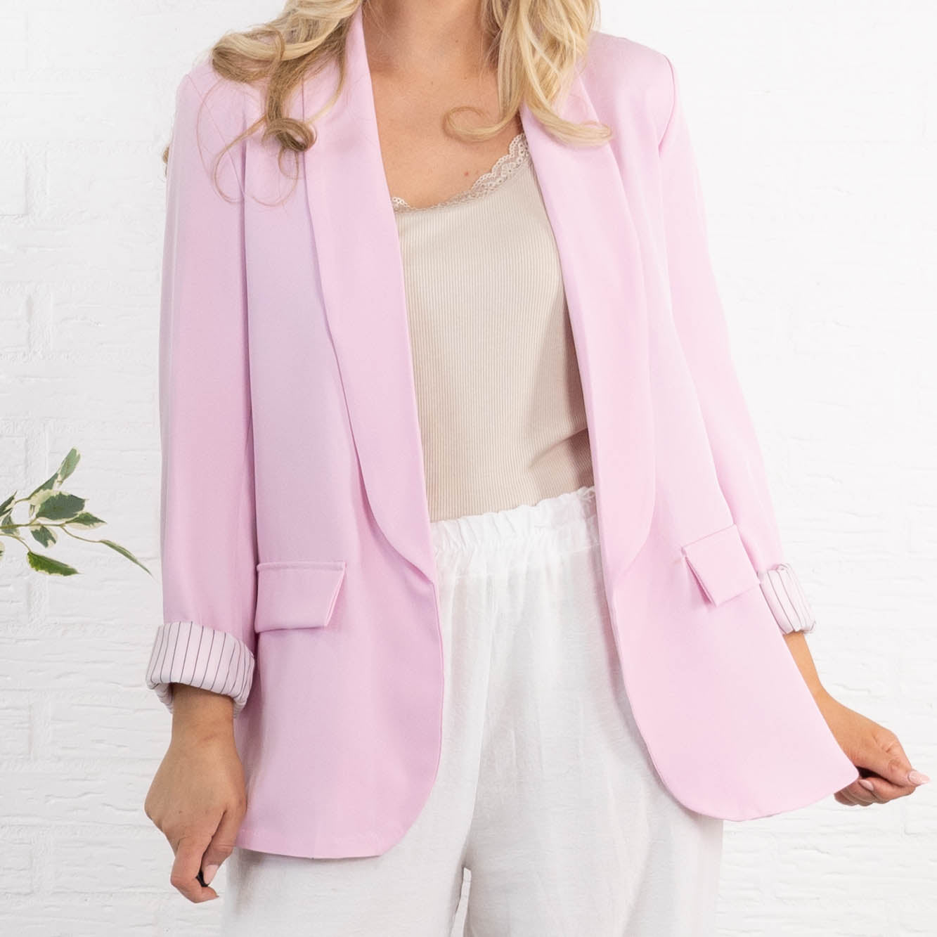 Ella blazer, Lyserød