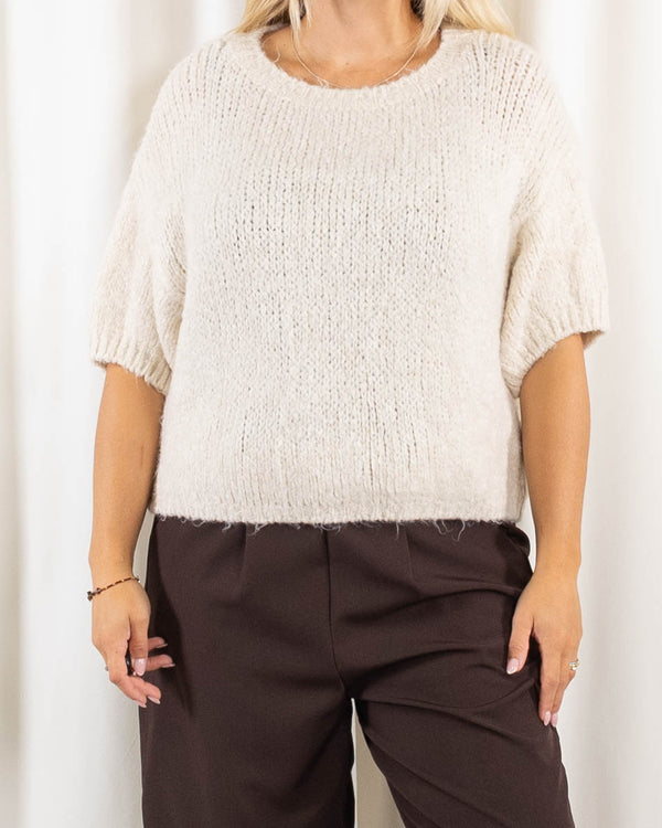 Esta strik, Beige