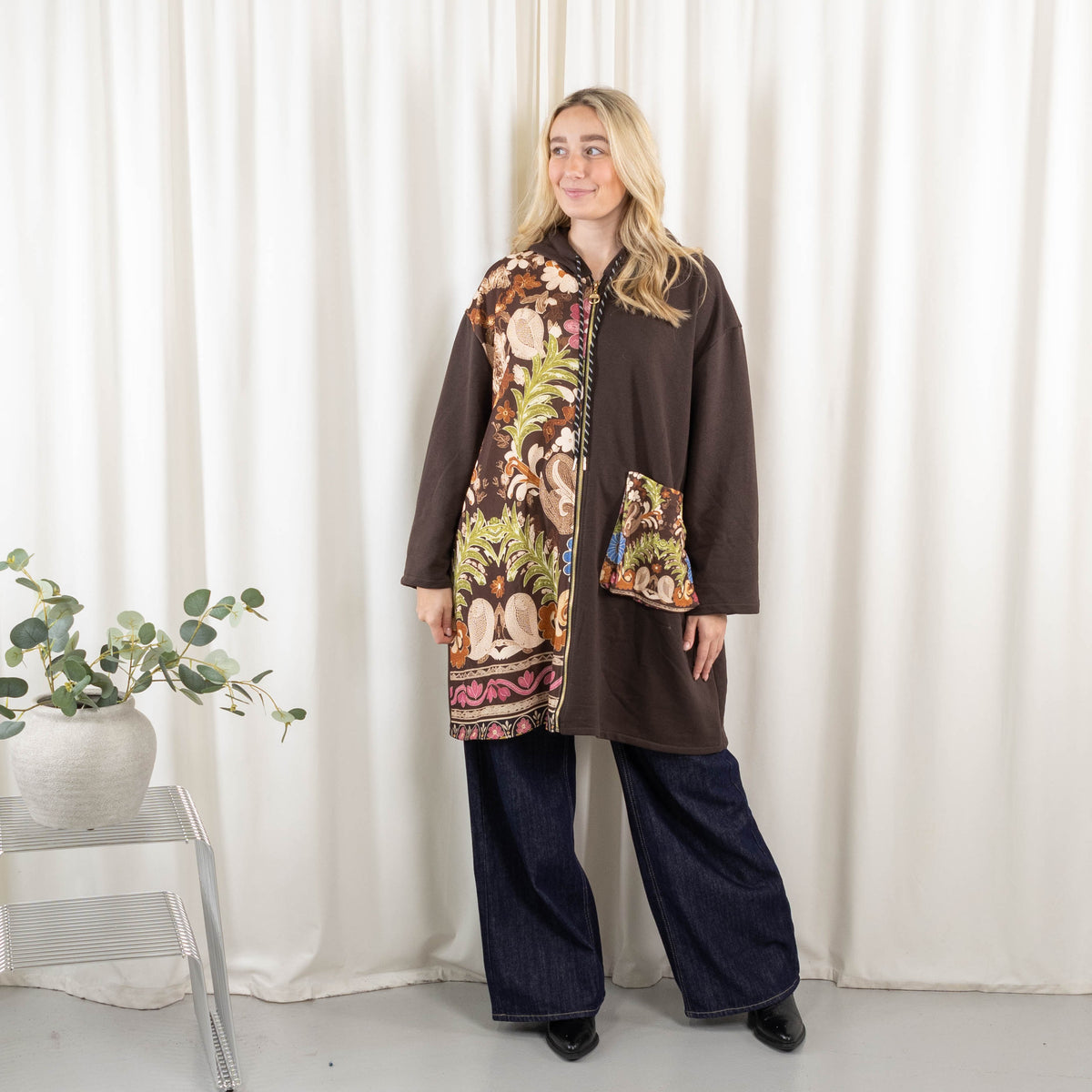 Theresa sweatshirt, Choko