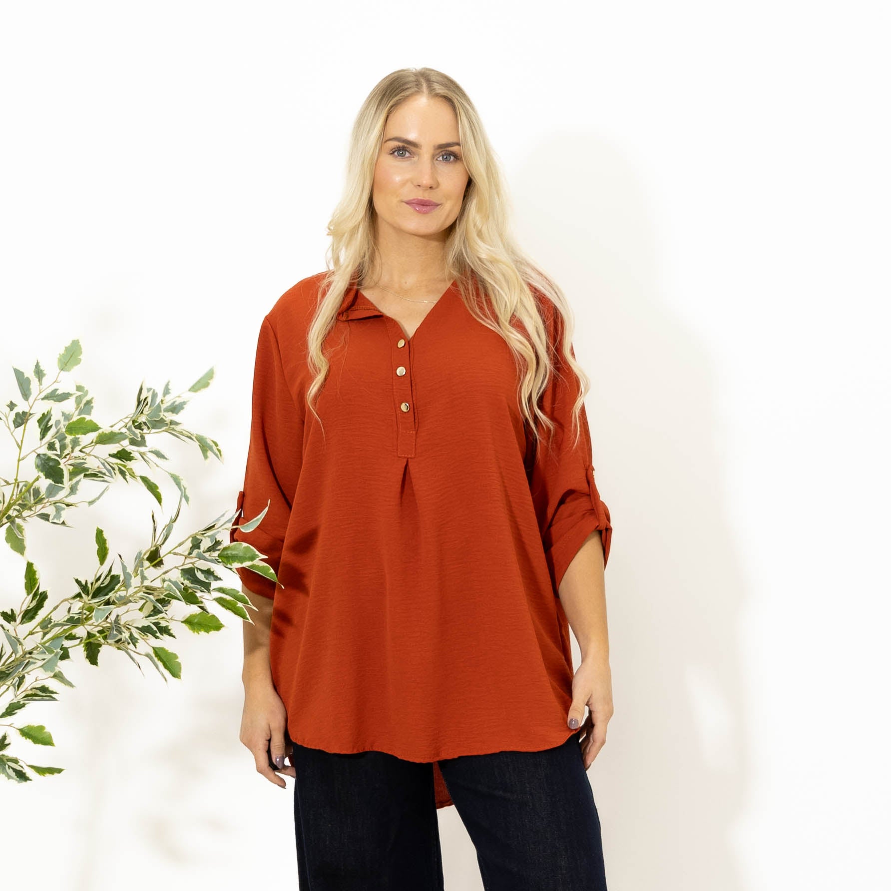 Belfast overdel, Brændt orange