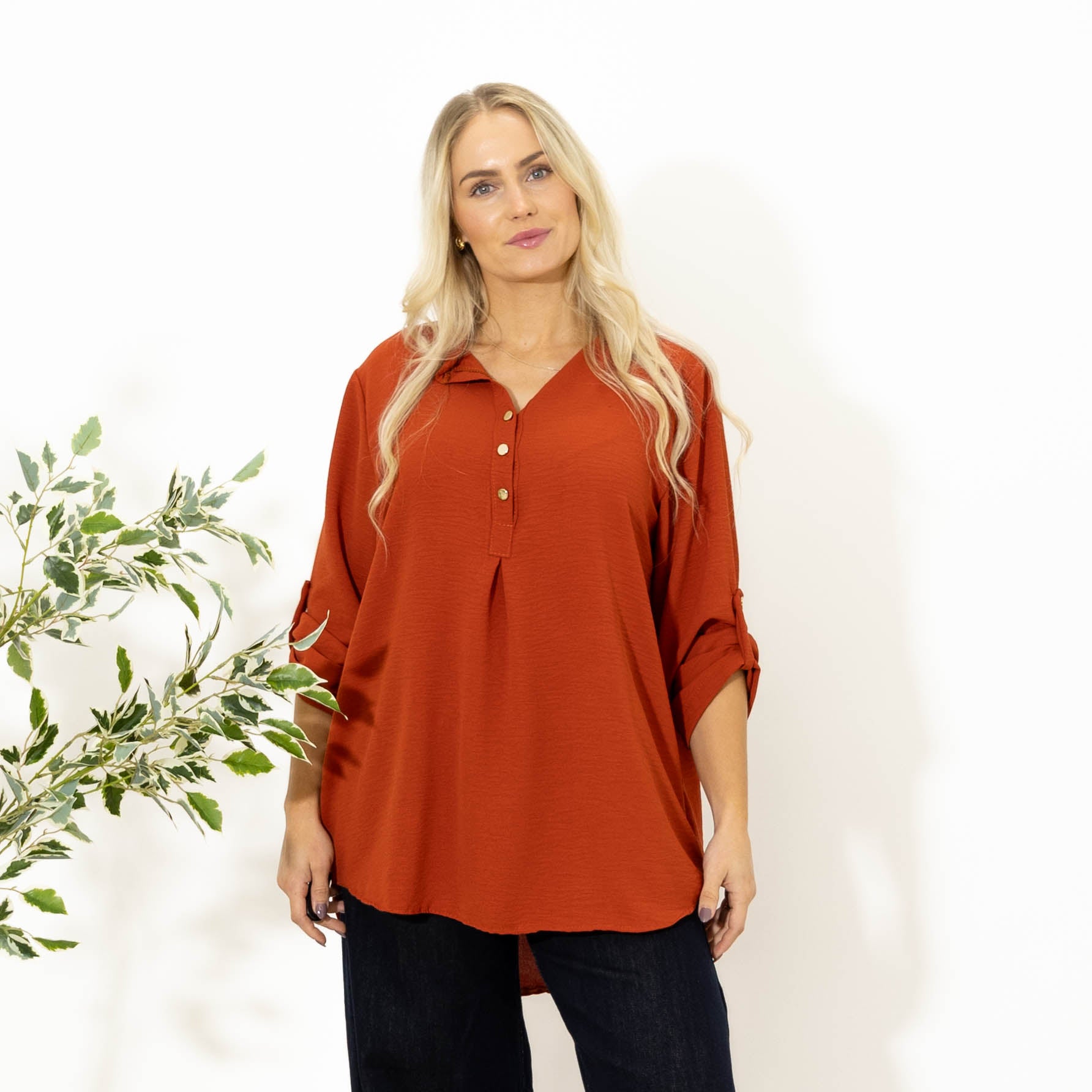 Belfast overdel, Brændt orange